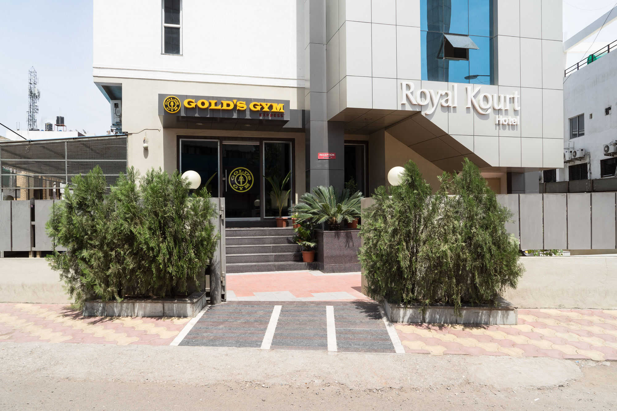 Hotel Treebo Trend Royal Kourt Aurangabad Exterior foto